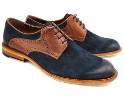 Contrasting Derby Shoes