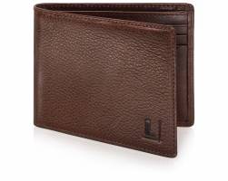 Bi-Fold Wallet LW-8 Dark Brown