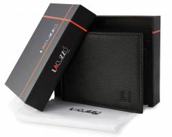 Bi-Fold Wallet LW-5 Black