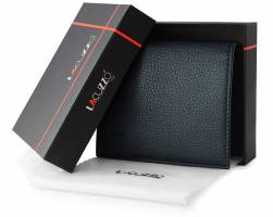 Bi-Fold Wallet LW-6 Black
