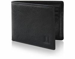Bi-Fold Wallet LW-4 Black
