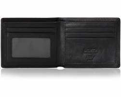 Bi-Fold Wallet LW-4 Black