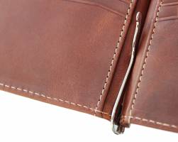 Bi-Fold Wallet LW-3 Distressed Brown