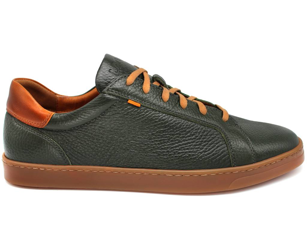 Grain Leather Trainers
